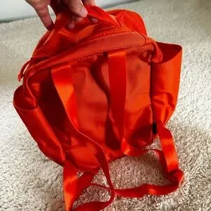 Baboon To The Moon | Bags | Chic Orange Backpack For Women 
